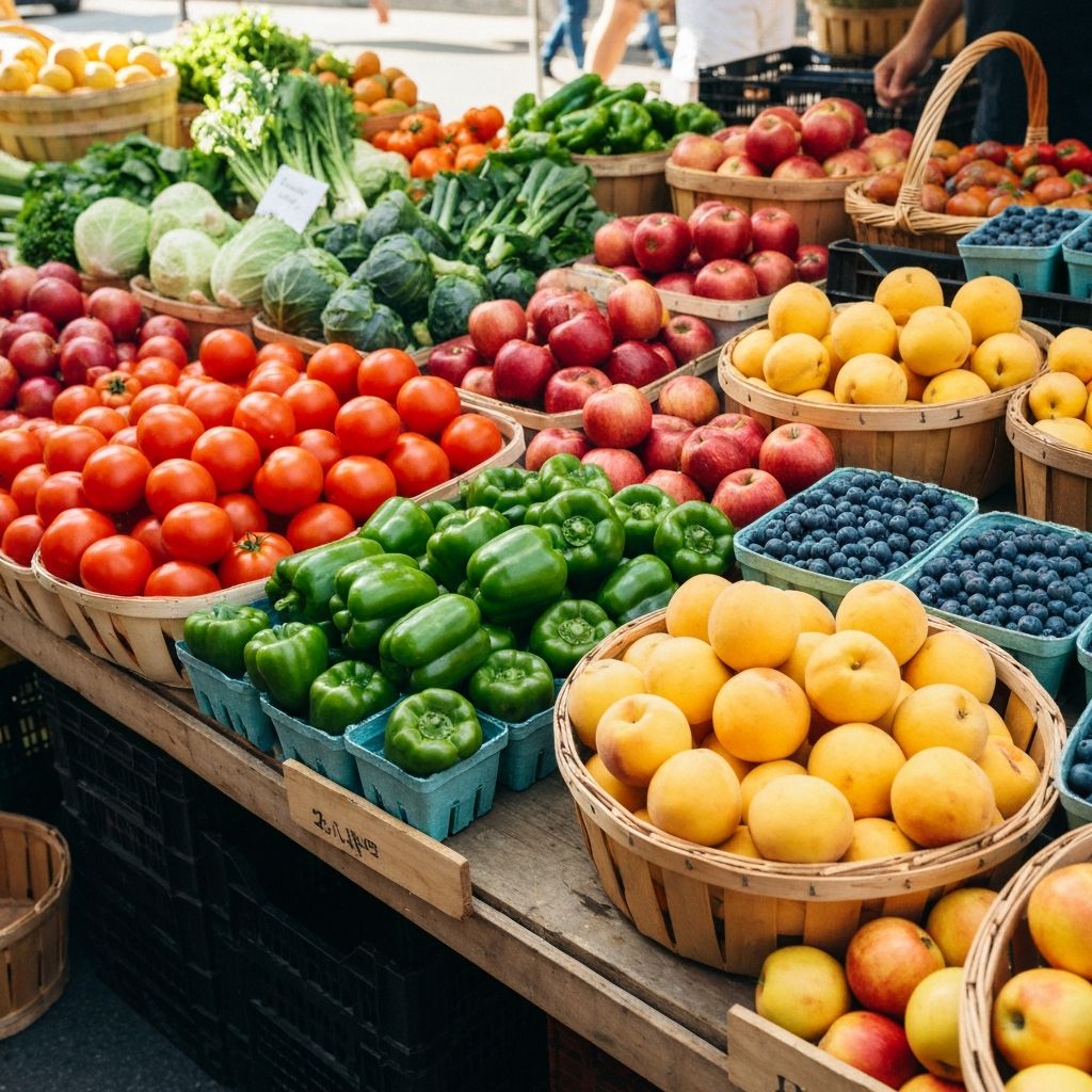 Fresh produce for daily nutrition